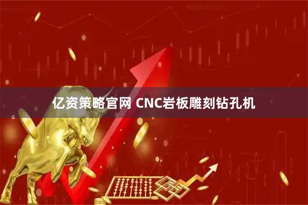 亿资策略官网 CNC岩板雕刻钻孔机